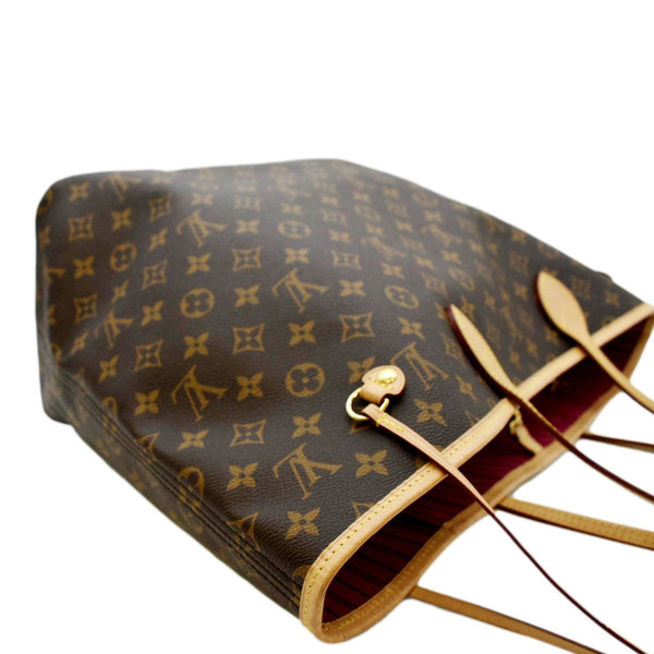 LOUIS VUITTON Neverfull GM Monogram Canvas Tote Bag Brown