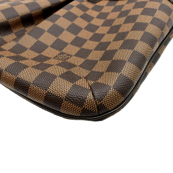 LOUIS VUITTON Bloomsbury PM Damier Ebene Crossbody Bag Brown