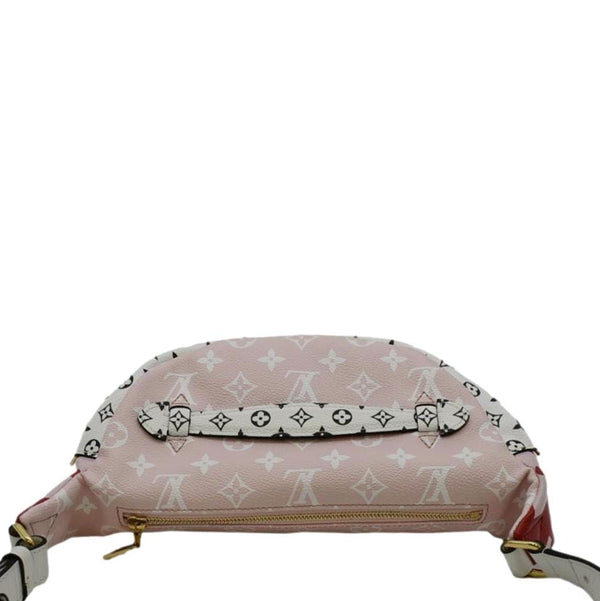 LOUIS VUITTON Giant Monogram Canvas Bumbag Rouge