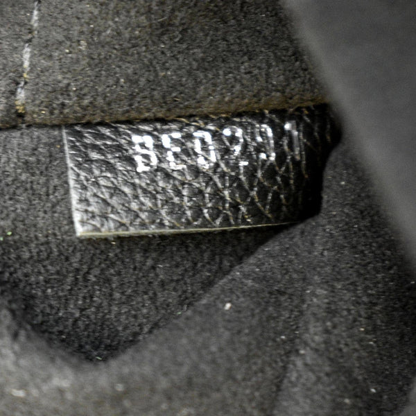 LOUIS VUITTON Mylockme Chain Calf Leather Chain Shoulder Bag Black