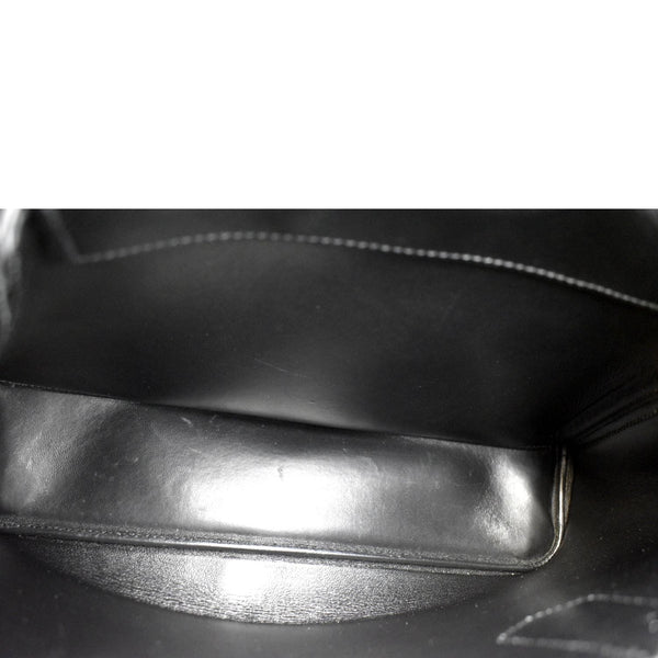 PRADA Double-Zip Saffiano Leather Shoulder Tote Bag Black