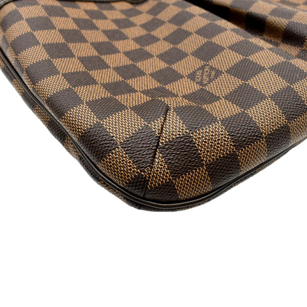 LOUIS VUITTON Bloomsbury PM Damier Ebene Crossbody Bag Brown