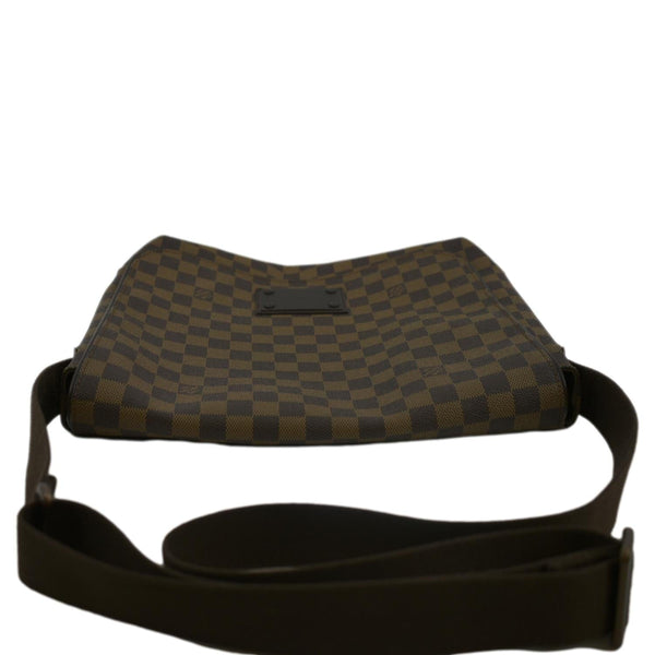 LOUIS VUITTON Brooklyn MM Damier Ebene Shoulder Bag Brown