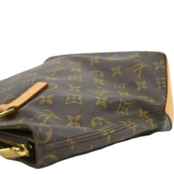 LOUIS VUITTON Cabas Piano Monogram Canvas Shoulder Bag Brown