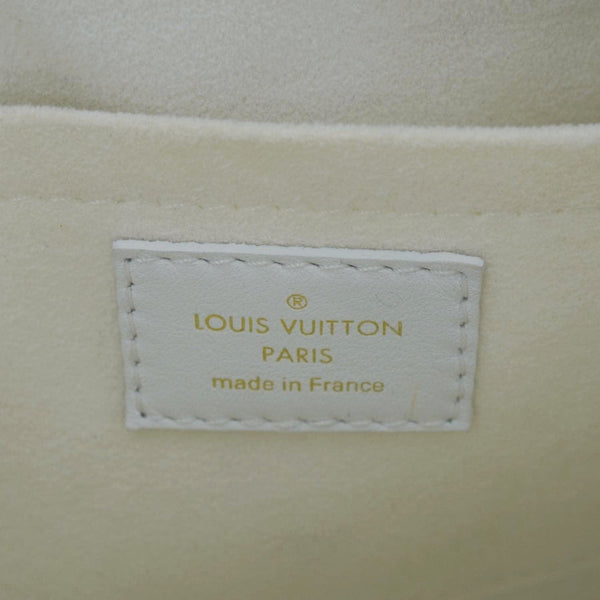LOUIS VUITTON New Wave Quilted Calfskin Leather Camera Bag White