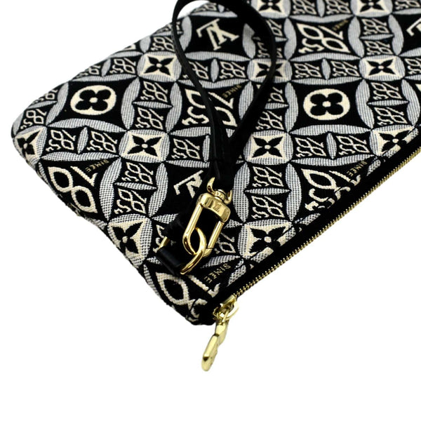 LOUIS VUITTON Since 1854 Neverfull MM Jacquard Shoulder Bag Grey