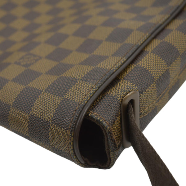 LOUIS VUITTON Brooklyn MM Damier Ebene Shoulder Bag Brown