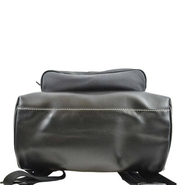 BURBERRY Rocco Check Fabric Backpack Navy Blue