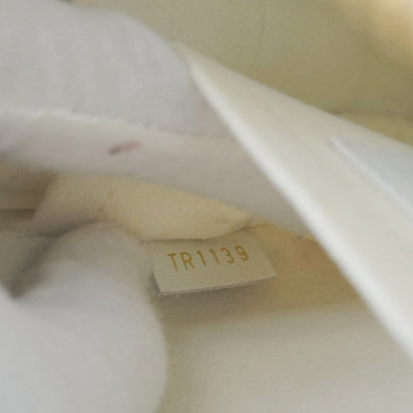 LOUIS VUITTON New Wave Quilted Calfskin Leather Camera Bag White