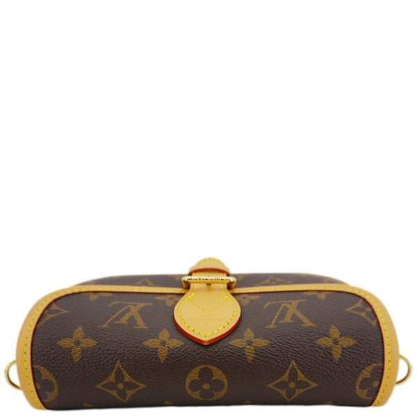 LOUIS VUITTON Nano Diane Monogram Canvas Shoulder Bag Brown