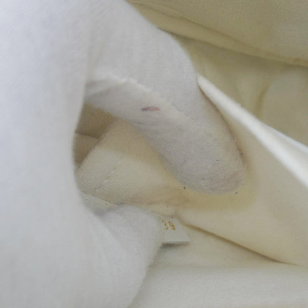 LOUIS VUITTON New Wave Quilted Calfskin Leather Camera Bag White