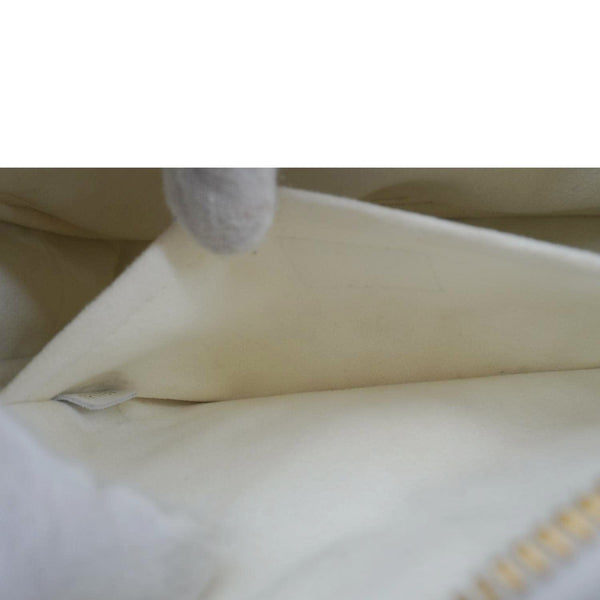 LOUIS VUITTON New Wave Quilted Calfskin Leather Camera Bag White