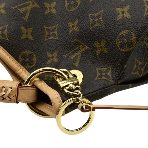 LOUIS VUITTON Artsy MM Monogram Canvas Hobo Bag Brown