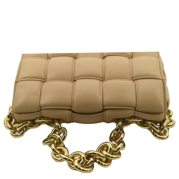 Bottega Veneta Chain Cassette Leather Crossbody Bag - Top