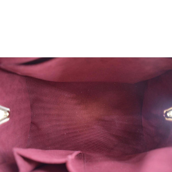 LOUIS VUITTON Priscilla Monogram Multicolore Canvas Satchel Bag White