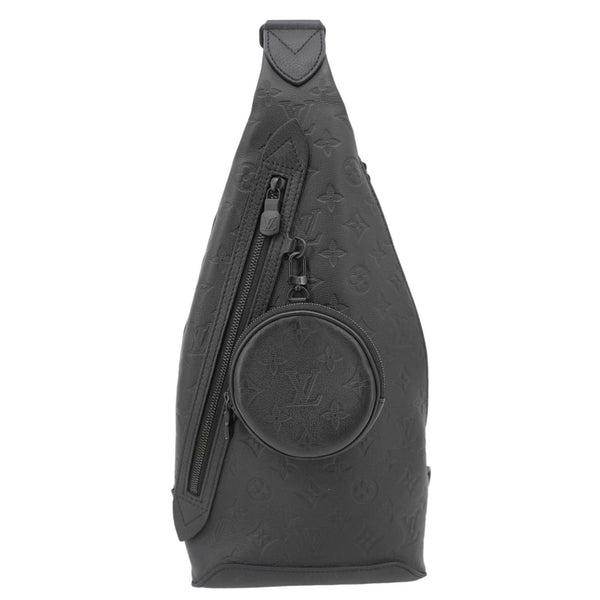 LOUIS VUITTON Duo Sling Bag Taigarama – Black