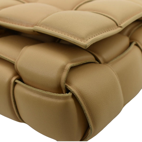 Bottega Veneta Chain Cassette Leather Crossbody Bag - Bottom Left