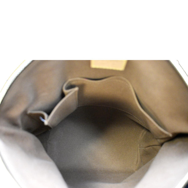 LOUIS VUITTON Lockit Vertical PM Monogram Canvas Tote Bag Brown