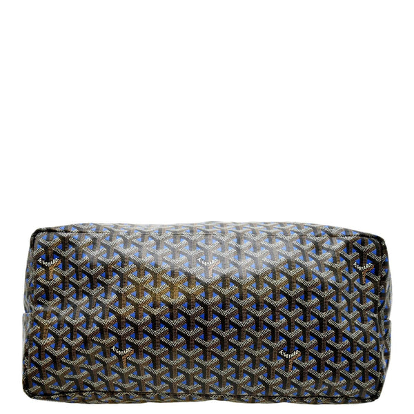 GOYARD Hell Yes Canvas Tote Shoulder Bag Blue