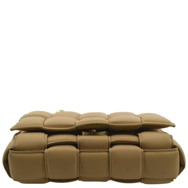 Bottega Veneta Chain Cassette Leather Crossbody Bag - Bottom