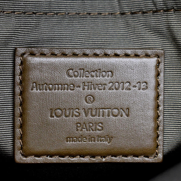 LOUIS VUITTON Speedy Sunshine Express 30 Monogram Sequin Satchel Bag Khaki