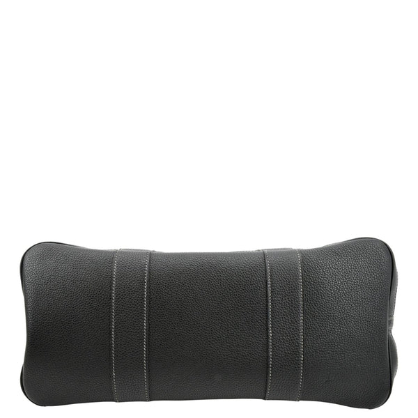 HERMES Garden Party Canvas Tote Bag Black