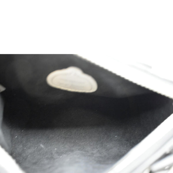 LV x YK Nano Speedy Monogram Empreinte Leather Shoulder Bag