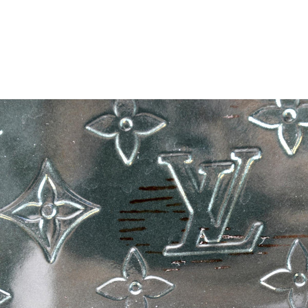 LOUIS VUITTON Alma GM Monogram Vernis Leather Satchel Bag Green