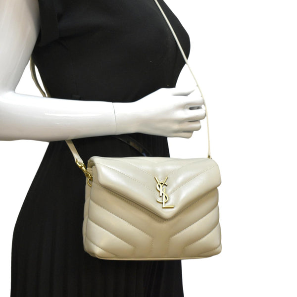 Yves Saint Laurent Loulou Toy Leather Crossbody Bag - Full View