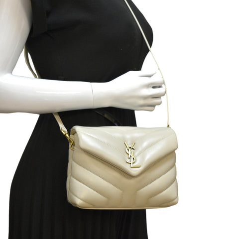 Yves Saint Laurent Loulou Toy Leather Crossbody Bag - Full View