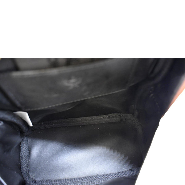 MCM Stark Bebe Boo Studded Mini Visetos Logo Leather Backpack Bag Pink