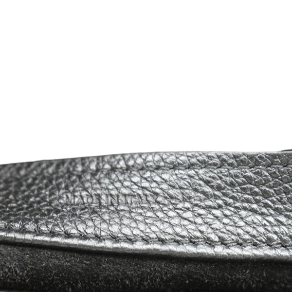 CELINE Teen 16 Calfskin Leather Crossbody Bag Black