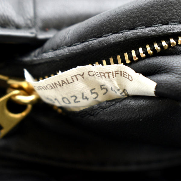 BOTTEGA VENETA Padded Cassette Leather Crossbody Bag Black