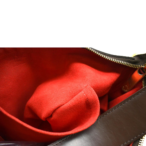 LOUIS VUITTON Highbury Damier Ebene Shoulder Bag Brown