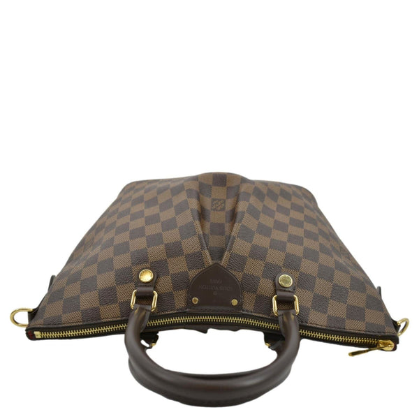 LOUIS VUITTON Siena MM Damier Ebene Shoulder Bag Brown