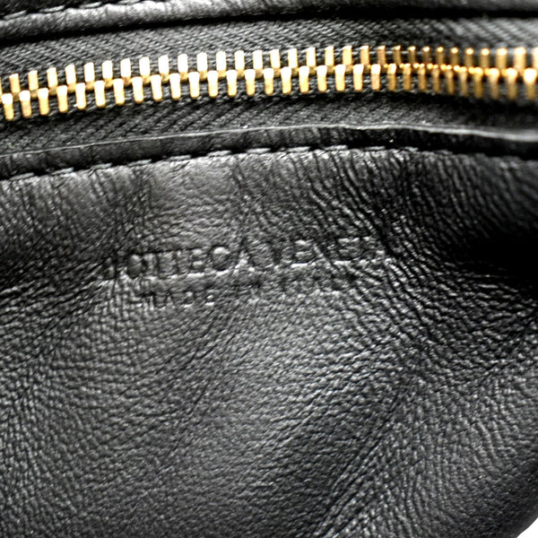 BOTTEGA VENETA Padded Cassette Leather Crossbody Bag Black
