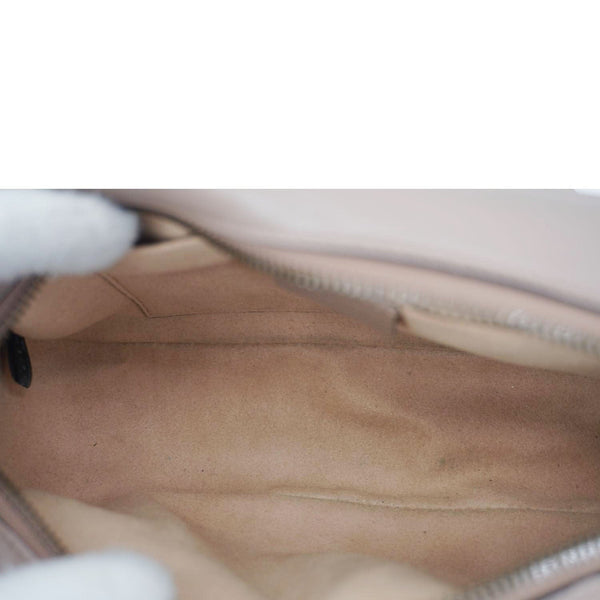 GUCCI GG Marmont Small Matelasse Camera Bag – Inner View