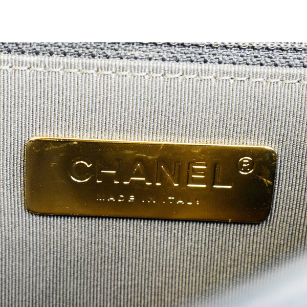 Chanel Infinity Chain Quilted Leather Crossbody Bag - Made in Italy