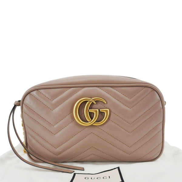 GUCCI GG Marmont Small Matelasse Camera Bag – Dust Bag
