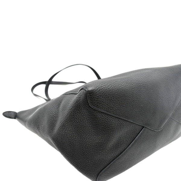 PRADA Leather Tote Bag Black