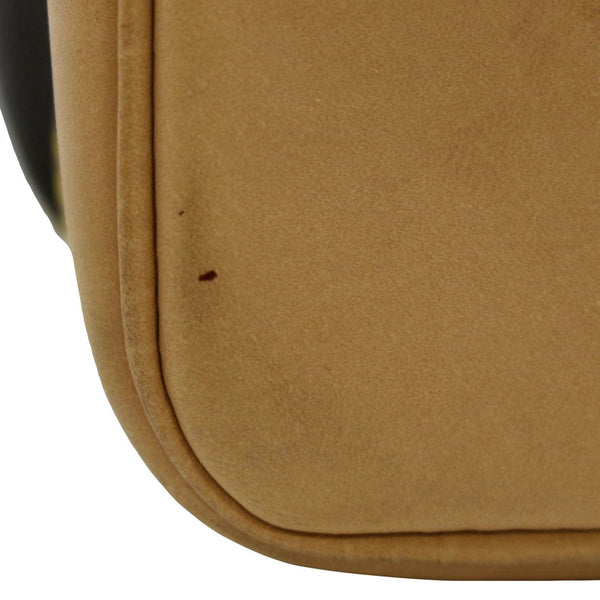 LOUIS VUITTON Noe Monogram Rayures Shoulder Bag Ivory