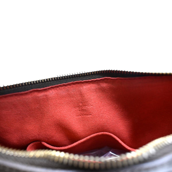 LOUIS VUITTON Highbury Damier Ebene Shoulder Bag Brown