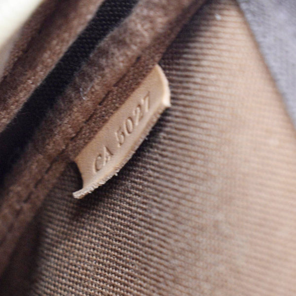 LOUIS VUITTON Pochette Accessoires Monogram Canvas Pouch Bag Brown