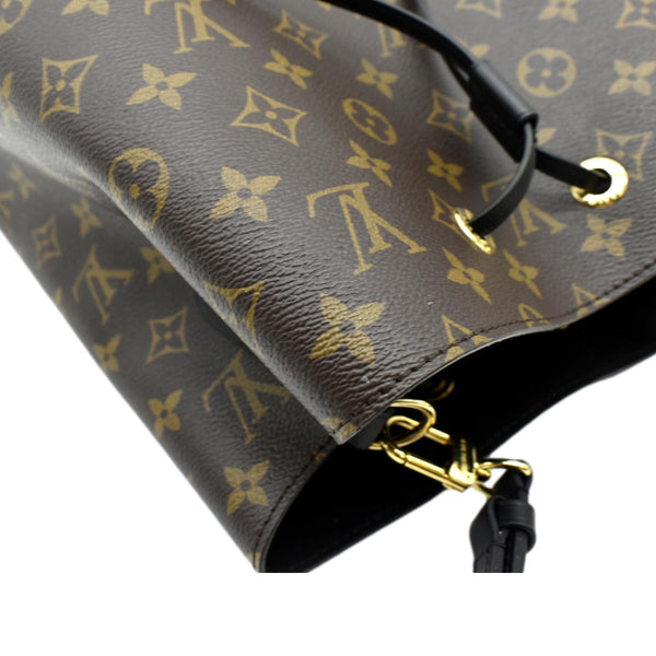 LOUIS VUITTON Neonoe Monogram Canvas Shoulder Bag Brown