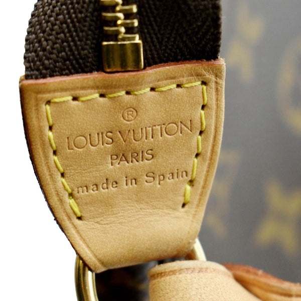 LOUIS VUITTON Pochette Accessoires Monogram Canvas Pouch Bag Brown