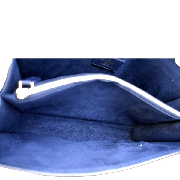 LOUIS VUITTON Victoire Monogram Canvas Crossbody Bag Navy Blue