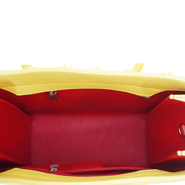 Christian Louboutin Paloma Medium Yellow Tote Bag - Spacious Design
