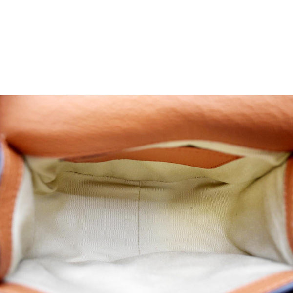 CHLOE Marcie Leather Crossbody Bag Orange