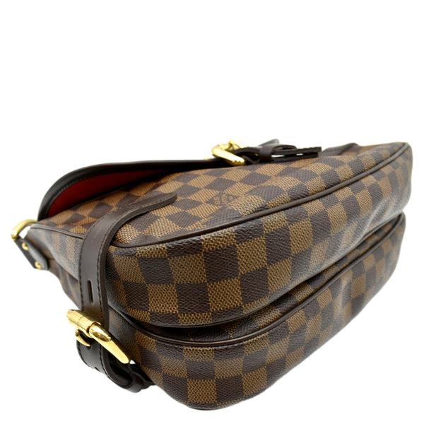 LOUIS VUITTON Highbury Damier Ebene Shoulder Bag Brown