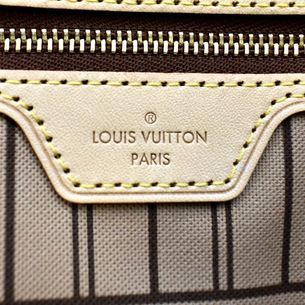 LOUIS VUITTON Neverfull GM Monogram Canvas Tote Bag Brown